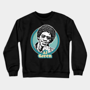 Al Green / Retro Aesthetic 70s Style Fan Design Crewneck Sweatshirt